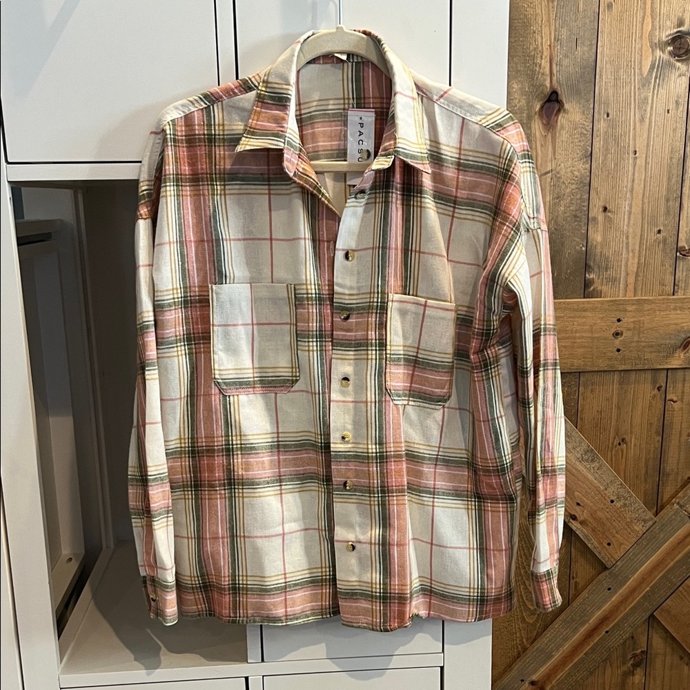 PacSun Multicolor Plaid Shirt